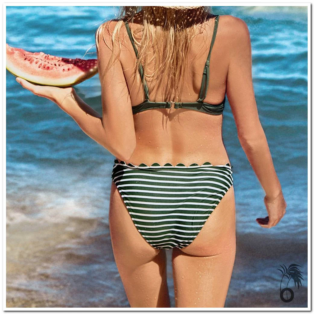 Bikini à rayures – Image 5