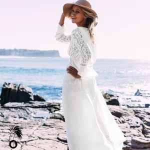 Robe de plage dentelle Elisa