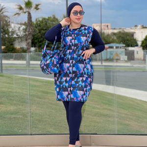Burkini 5 pièces  – Élégance & Confort pour l'Été