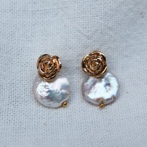 Boucles d&rsquo;oreilles Chelone – Plaqué or
