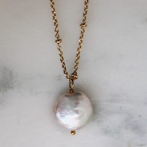 Collier Hestia – Plaqué or