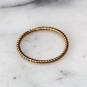 Bague Doris – Plaqué or