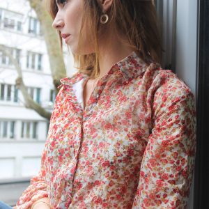 Chemisier fleuri Adeline