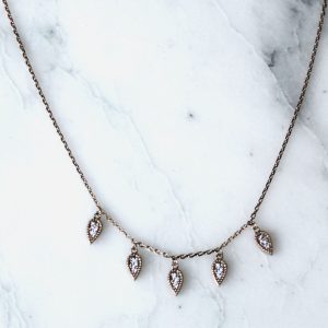 Collier Sari – Plaqué or