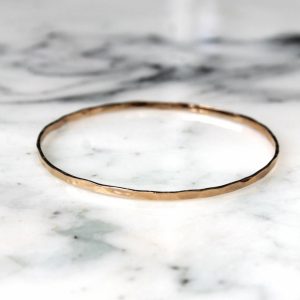 Jonc Galatée – Plaqué or