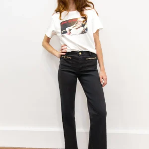 Pantalon flare noir - Milan