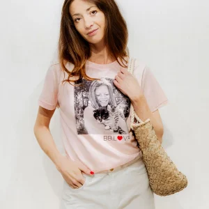 T-shirt imprimé rose - BB Love