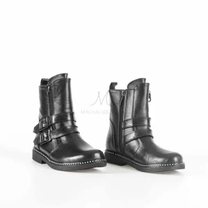 SASHA – Bottines Fille en Noir