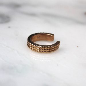 Bague d&rsquo;oreille Lia – plaqué or