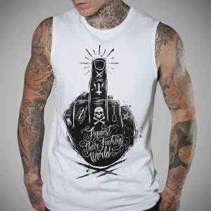 Débardeur FUCK WHITE