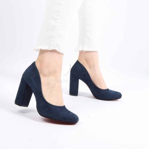 Classy Escarpin à Talon – Bleu Marine