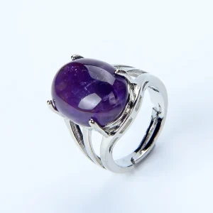 Bague Pierre Naturelle Ajustable