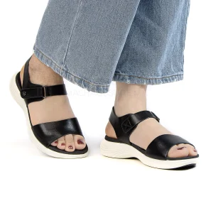 Velovia – Sandales confortables en Noir