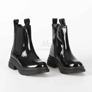 ELENA – Bottines à talon en Noir
