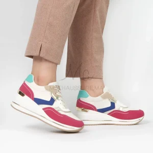 Anise – Baskets Compensées pour Femmes Multicolore