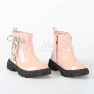 Lydia – Bottines Enfant en Rose