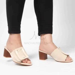 Magnificence – Sanadales à talon – Beige