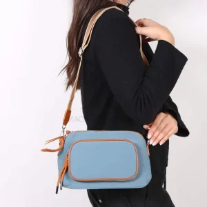 Horizon – Sac à main en Bleu-Marron