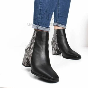 JEFFERY – Bottines à talons – Noir