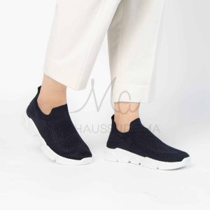 Breeze – Baskets Confort respirantes en Bleu