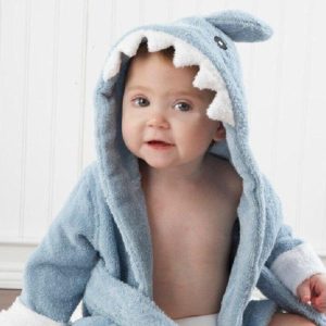 Peignoir Bébé Requin