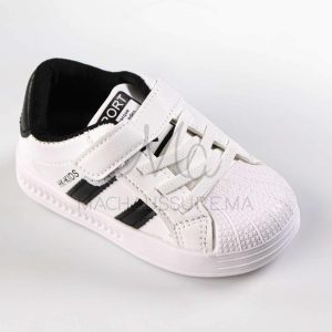 LuxeFlex – Baskets enfants en Noir