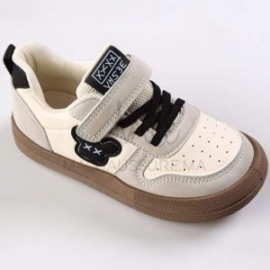 Kickster – Baskets enfants en Noir