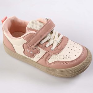 Kickster – Baskets enfants en Rose