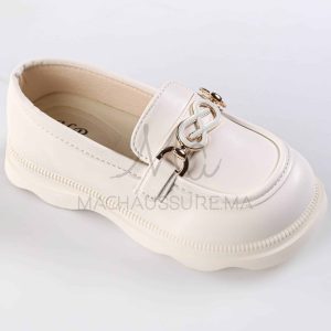 ChicPetal – Ballerines fille en Blanc