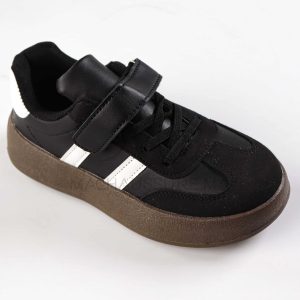 WildSprint – Baskets Enfants en Noir