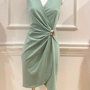 Robe Courte Elma Menthe