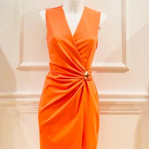 Robe Courte Elma Orange