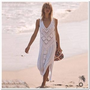 Robe de plage au crochet 2022