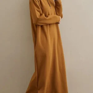 Robe hiver à capuche