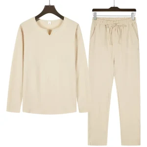 Ensemble Lin Confort – Chemise et Pantalon