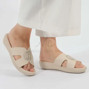 Ritva – Sandales confortables femmes en Beige