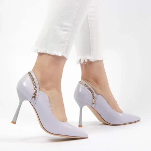 Volia – Escarpin à talon en Violet