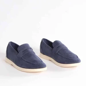 Wael – Mocassins Enfant en Bleu