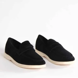 Wael – Mocassins Enfant en Noir