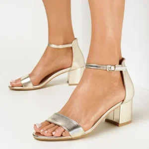 Altura – Sandales Soirée en Dore