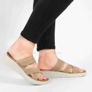 Epicéa – Sandales confortables en Beige