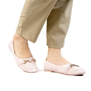 Fluorine – Mocassins femmes en Rose