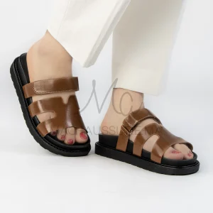 Bali Walk – Sandales plates en Tabac
