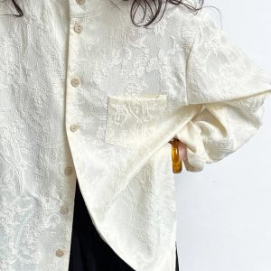 Chemisier Femme Col Montant