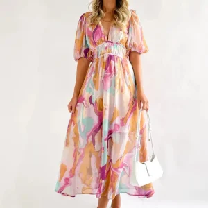 Robe d'été chic bohème