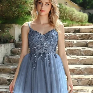Robe courte pour cérémonie