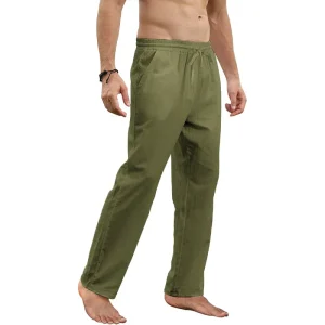 "Harmonie" Pantalon en coton léger pour Homme