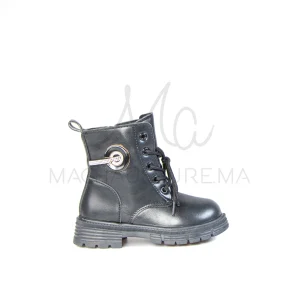 LYNDE – Bottines Fille en Noir