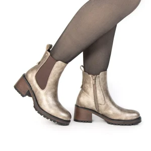 Juliana – Bottines femmes en Dore