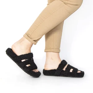 Softy – Pantoufles Femmes en Noir